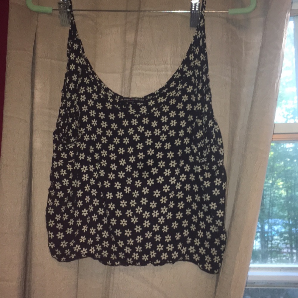 Brandy Melville daisy crop top
